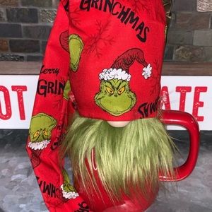Handmade Christmas Merry Grinchmas Grinch Gnome